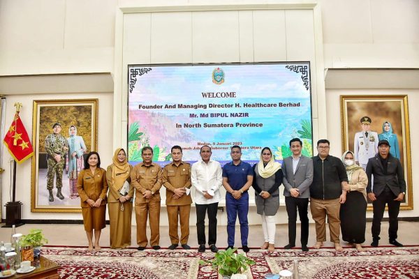 Visit to Governor of North Sumatera Province, Indonesia